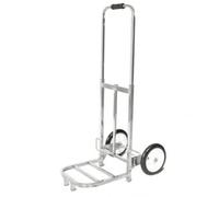 kowaku Carrello Manuale Mano Pieghevole Silenzioso Carrello Manuale Mano in Acciaio Inox Compatto per co, Stile B