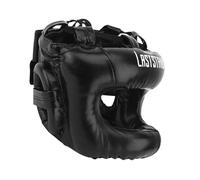 kowaku Casco da Boxe, Protezione per La Testa da Kickboxing, Visiera Imbottita, Traspirante per Uomini E Donne, Attrezzatura Protettiva per Lo Sparring, Nero