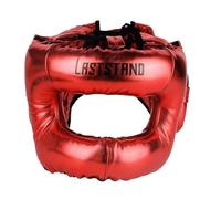 kowaku Casco da Boxe, Protezione per La Testa da Kickboxing, Visiera Imbottita, Traspirante per Uomini E Donne, Attrezzatura Protettiva per Lo Sparring, Rosso