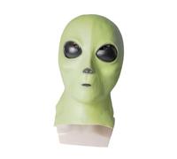 kowaku Copricapo con Maschera aliena per Il Gioco di Ruolo in Maschera del Festival di Carnevale, Verde