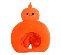 kowaku Copricapo Multiuso con Personaggio di Zucca dei Cartoni Animati per spettacoli teatrali, Morbido, 40x30 cm