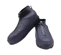 kowaku Copriscarpe Protezioni per scarpe Riutilizzabili con Cerniera Protezione in Gomma Galosce per Campeggio all'aperto Ciclismo Viaggi Giardino, L