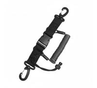 kowaku Cordino di a Spirale Resistente Cinghia Anti-Perdita per Fotocamera Subacquea Multiuso Corda Elastica da Immersione con Moschettone, Grigio