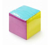 kowaku Cubo con Tasche Trasparenti Didattico Dado con Tasca Trasparente Morbido Dado Tasche per Bambini, Insegnanti, Asilo, Scuola Scuola Dell'infanzia