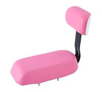 kowaku Cuscino Posteriore per Bicicletta con Schienale, Accessorio Professionale in PU, Sostituzione, Ergonomico, Facile da Installare, Adatto, Rosa