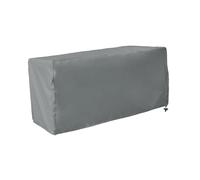 kowaku Deck Box Cover Copri Panca per Contenitore Rettangolare Resistente all'Acqua in Tessuto Oxford Pieghevole Protezione Contro Pioggia E Adatt, Grigio, S