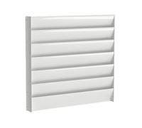 kowaku Deflettore in PVC per Condizionatore | Robusto, Deflettore D'corrente con, Laminato, Deviatore di Flusso per Condizionatore, Balcone, 650x650mm