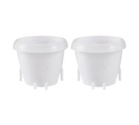 kowaku Due Pezzi di contenitori per Piante da Giardino e Interni con Design Semplice, con Gambe Dritte