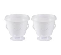 kowaku Due Pezzi di contenitori per Piante da Giardino e Interni con Design Semplice, in Piedi