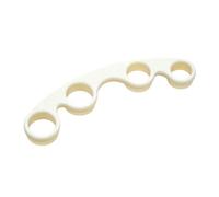 kowaku Espansore per Dita per Chitarra, Espansore per Dita, Rinforzatore per Impugnature, Strumento per Esercizi di, Barella per, White M