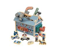 kowaku Gioco di Costruzione in Legno Durevole | Apprendimento Precoce, Educativo, Casetta da Gioco per Bambini, Asilo, Stile B