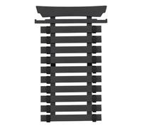 kowaku Karate Porta Cintura Espositore Cinture Taekwondo Portamedaglie Porta Judo in Legno con Ganci Antiscivolo E Organizer per Medaglie Adatto a Bambini Ad, per 10 Cinture