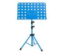 kowaku le Pieghevole con Gambe Collegate da Supporti E Punta Protettiva in Gomma per Stabilità Durante l'Uso con Altezza Regolabile Cm Adatto per Lezioni, Azzurro