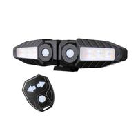 kowaku Luce Posteriore con Telecomando | Montaggio Rapido e Semplice, Luce Posteriore per Bici con Telecomando, Ricaricabile, Ciclismo Notturno