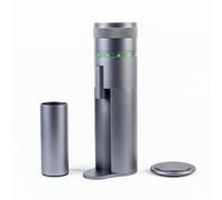 kowaku Macinacaffè Elettrico Macinatore Caffè Macinino Caffè Mulino Caffè in Acciaio Coarsezza Regolabile Disco in Acciaio 420 Struttura a 6 Punte Corpo in, Macinacaffè Manuale Grigio
