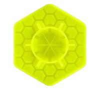 kowaku Mangiatoia Portatile in Silicone per, Abbeveratoio, Stazione di Idratazione, Durevole, Pratica, Facile da Installare, Adatta per L'apicoltura, Verde Fluorescente