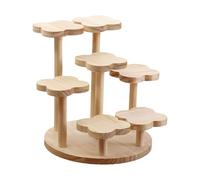 kowaku Mini Espositore per Piante in Legno Rustico per di Trucchi E Personaggi di Anime