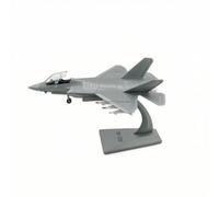 kowaku Modellino J 35 in 1:100 Realistico Modello di Aereo da Caccia Resistente Modello Jet da Combattimento per Ufficio
