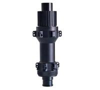 kowaku Mozzo con Asse Passante da 12 Mm Anodizzato Mozzo Straight-Pull Compatibile Componente per Ciclismo, 100x142mm, S260R-M12 142mm-MS塔基12S-24孔直拉中锁花鼓-后