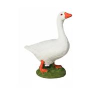 kowaku Oca Educativa Figura Anatra Modello Statuetta Giocattolo Miniatura Dipinta a Mano con Postura Naturale in Plastica Solida Adatta a Bambini Attività, color to 2