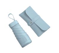 kowaku Ombrello da viaggio Mini ombrello Rain ombrello Protezione solare Protezione leggera a prova di pioggia per le attività all'aperto che cammina, Blu
