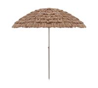 kowaku Ombrellone da Giardino Ombrellone da Patio Ombrellone Tiki Ombrellone da Spiaggia con Struttura in Ferro E in Poliestere Traspirante Protezione S