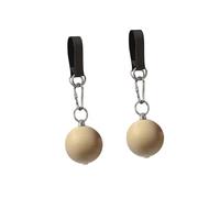kowaku Palla da Arrampicata Power Grip Ball Home Fitness Strength Training Exerciser Strength Training Chin up Bar con Cinghia Pull up Ball, Diametro 10 Cm 1 Paio