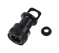 kowaku Pedale Supporto Rilascio Rapido Adattatore Fissaggio Telaio Bicicletta Accessorio Alluminio Ergonomico Applicazione Pratica Adatto a Modelli Pieghevol, Nero