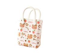 kowaku Piccola Borsa Da Spiaggia Traspirante E Pratica, Ideale per Le Gite Fuori Porta, orso bruno