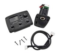kowaku Pickup Attivo per Strumenti a Corda Preamplificatore Integrato Modulo Preamp con Display Frontale Chiarissimo Manopole Finitura Compatta Cablaggio, KLT-17A