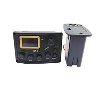 kowaku Pickup Attivo per Strumenti a Corda Preamplificatore Integrato Modulo Preamp con Display Frontale Chiarissimo Manopole Finitura Compatta Cablaggio, KLT-1