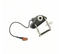 kowaku Pickup Violino Sensore Microfono Trasduttore con Staffa a Molla Interfaccia Rotonda per Trasduzione Efficiente Installazione Senza Scivolamenti Adatto a Professionale Esercizi Giornalieri