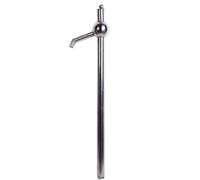 kowaku Pompa Estrattrice con Beccuccio Semplice | Pratico, Pompa Olio Manuale, Essenziale, Estrattore Olio in Acciaio Inox, per Officina, Garage, Meccanici, Forma Sferica