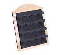 kowaku Porta Orecchini, espositore per Gioielli, espositore da banco, Organizer per cassettiera, per Il Marketing Personale, per Orecchini a Bottone, Colore del Tronco Grigio