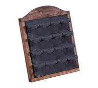 kowaku Porta Orecchini, espositore per Gioielli, espositore da banco, Organizer per cassettiera, per Il Marketing Personale, per Orecchini a Bottone, Grigio Marrone Scuro