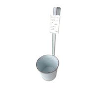 kowaku Portafiori Sospeso in Metallo, Secchio per Piante, Accessori per Il Giardinaggio, Decorazione da Esterno, Blu