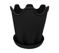 kowaku Portavaso Portatile per Fiori E Piante con Base, Include Drenaggio per Soggiorno E Cortile, Oscurità