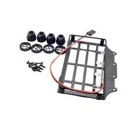 kowaku RC 1/12 Portapacchi di Metallo Portatore di Bagagli Sostituisci la Parte per MN82 1/12 Accessori per l'aggiornamento dell'auto RC, Paralume Rotondo