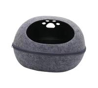 kowaku Rifugio per Gatti Eggshell, Portatile E Staccabile, Grigio Scuro