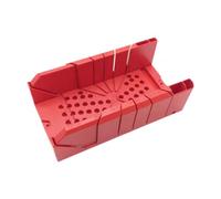 kowaku Scatola per Troncatrice Portatile per Lavori Fai Da Te di Taglio E Rifinitura Del Legno, Rosso con L'asta, 12.5inch