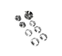 kowaku Set di supporti per movimento dell'orologio Strumento di riparazione dell'orologio Robusta base rotante professionale Sedile per movimento