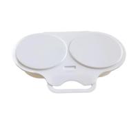 kowaku Strumento per Cuocere Uova in Camicia a Microonde con Doppia Tazza per Cucina E Ristorante