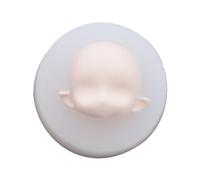 kowaku Strumento per La Fusione in Silicone Del Volto Umano per Candele, Cioccolato, Pasta di Zucchero E Decorazioni.