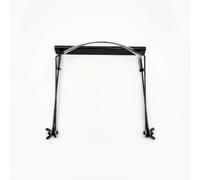 kowaku Supporto a Collare Porta da Collo Reggiarca Staffa Metallo Solido con Blocco Stabile Mantiene Libera per Chitarra O Tastiera Ultraleggero 170 G Adatto, Nero