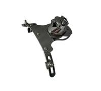 kowaku Supporto a Sospensione per Fusto Morsetto Regolabile, Staffa di Montaggio per Rack Batteria Tom, Sala Prove, Batteristi, Base Ovale