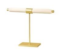 kowaku Supporto Multifunzionale Stabile con Base in Metallo per Espositore per Gioielli, Espositore per Negozio, Tavolo da Esposizione, Vanità, Re, Beige