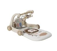 kowaku Tappeto Gioco con E Giocattoli Appesi Struttura Attività con Pannello Frontale E Tappetino con Tema Leone per Rinforzo Muscolare E, Standard