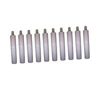 kowaku Tubetti di vernice in alluminio vuoti, contenitori ricaricabili per dentifricio, bottiglie campione per il viaggio, 10 Pezzi Da 40 Ml