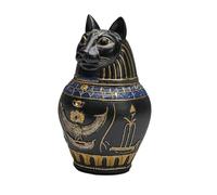 kowaku Urna per Animali Domestici, Vaso Canopo, Statua Della Dea Bastet, Gatto, per Regali di Perdita di Animali Domestici, Gatto