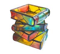 kowaku Vaso Decorativo a Forma di Libro con Libri Impilati, Unico nel Suo Genere, per, 4 Livelli
